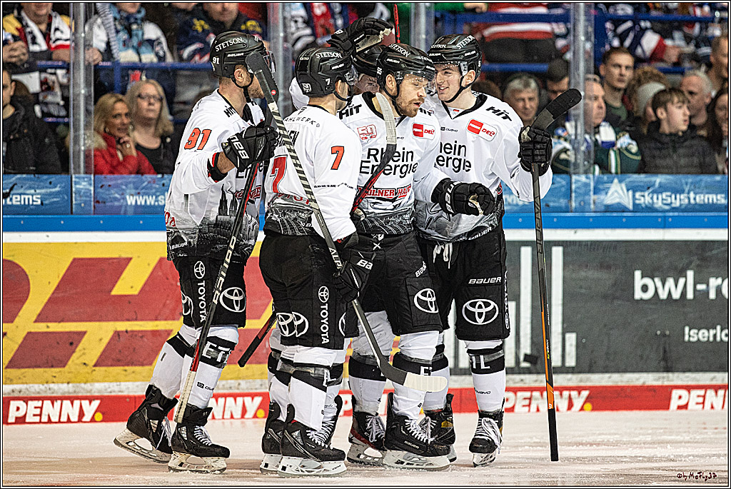 PENNY DEL;  Iserlohner EC - Koelner Haie; Iserlohn, 24.02.2023